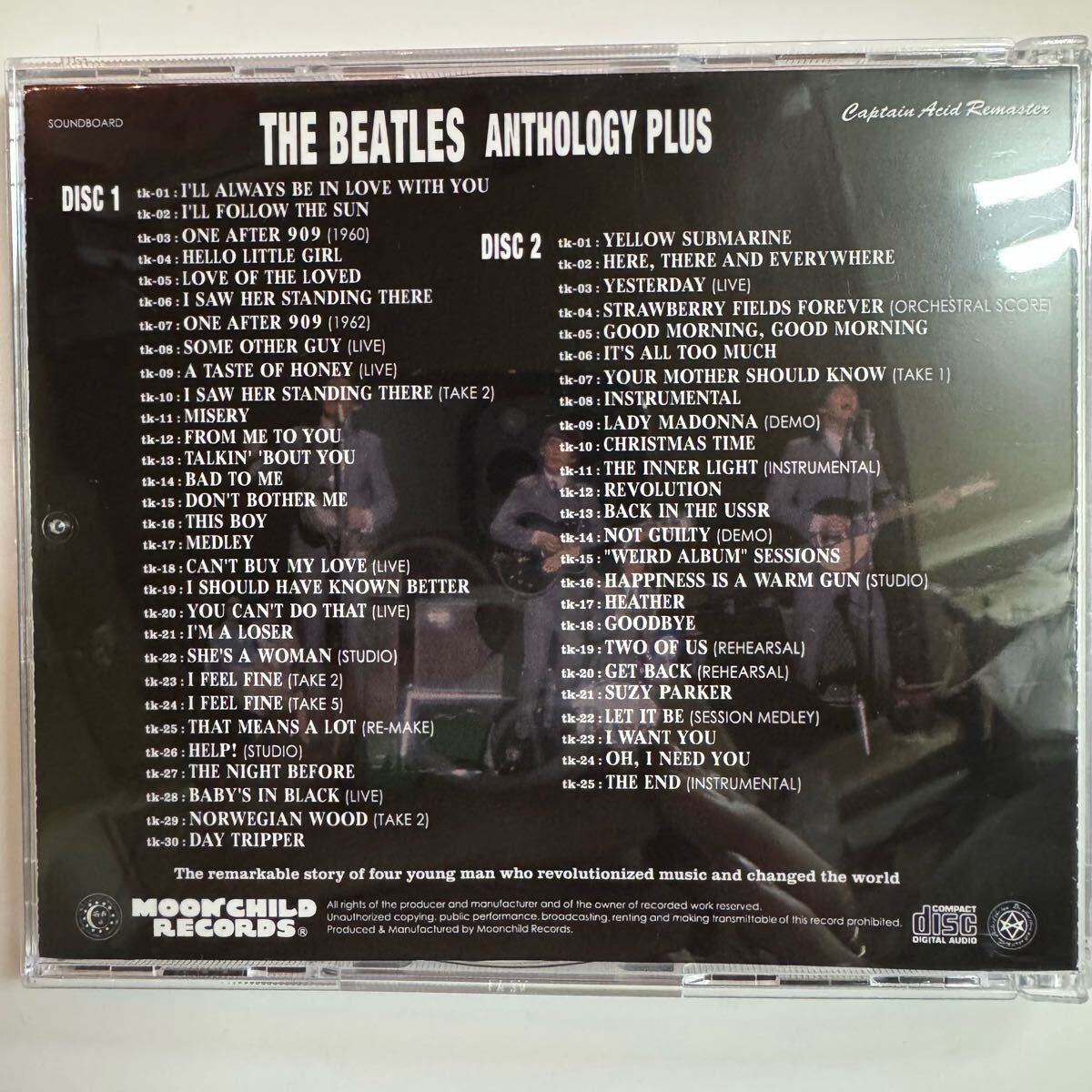 THE BEATLES / ANTHOLOGY MORE 2000 PLUS EXTRA captain acid remaster (6CD+Bonus CD)