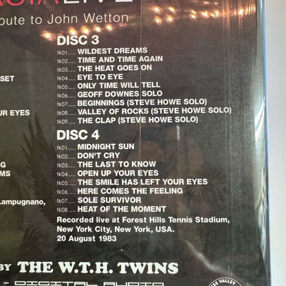 ASIA / FOREVER John Wetton Asia Live (4CD)