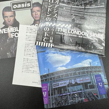 OASIS / WEMBLEY NIGHTS FOREVER (4CD) Booklet Box Empress Valley IEM SOUNDBOARD!