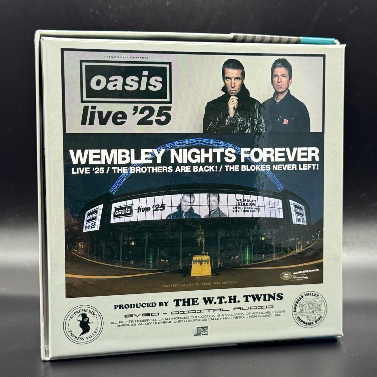 OASIS / WEMBLEY NIGHTS FOREVER (4CD) Booklet Box Empress Valley IEM SOUNDBOARD!