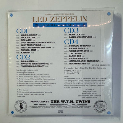 LED ZEPPELIN / BLITZKREIG OVER SEATTLE (4CD)