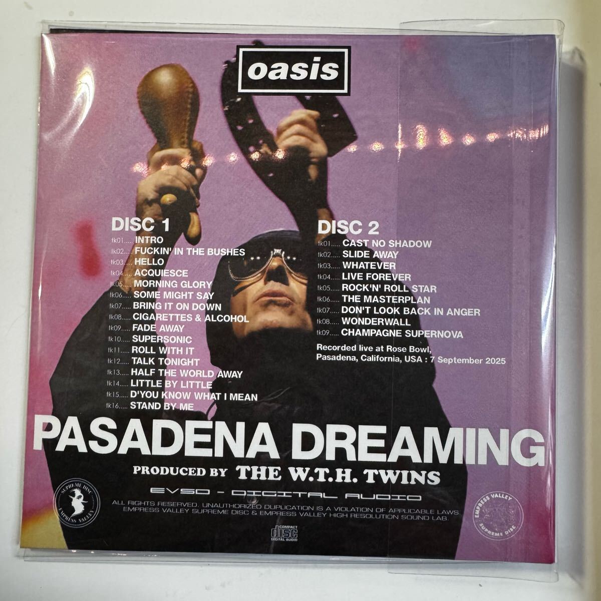 OASIS / PASADENA DREAMING (2CD)