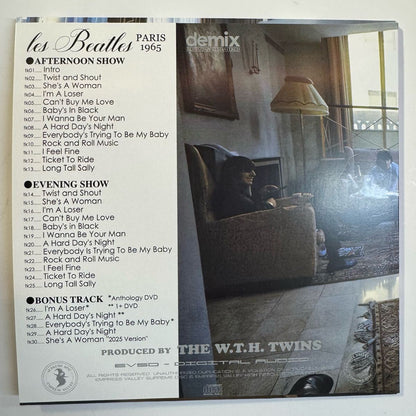 THE BEATLES / les Beatles au George V (1CD) 1965 Paris SOUNDBOARD DEMIX Empress Valley New