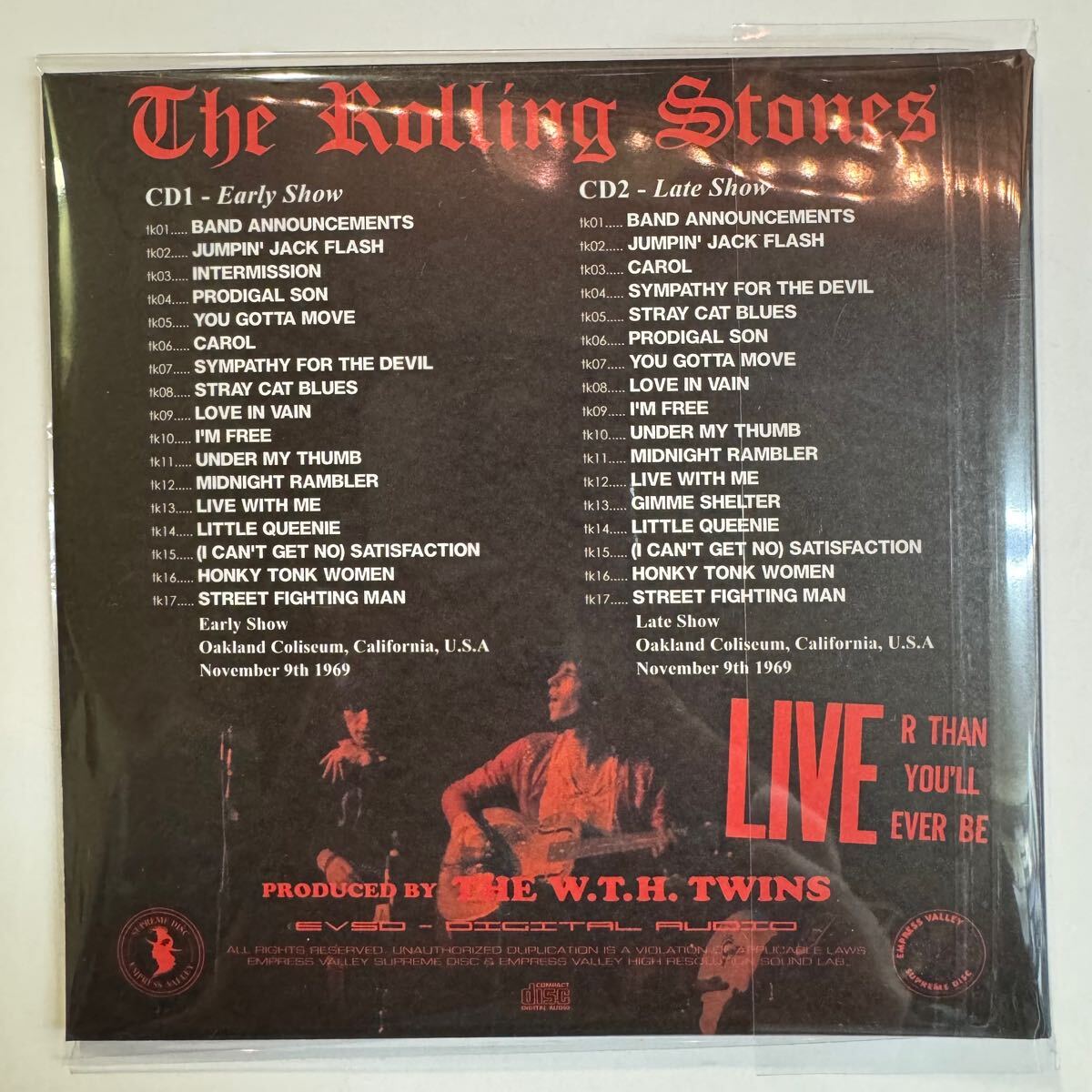 THE ROLLING STONES / LIVER THAN YOU’LL EVER BE captain acid remaster (2CD)