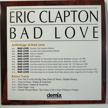 ERIC CLAPTON / Anthology of BAD LOVE demix (1CD)