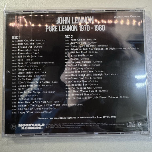 John Lennon / Pure Lennon 1970-1980 captain acid remaster (2CD)