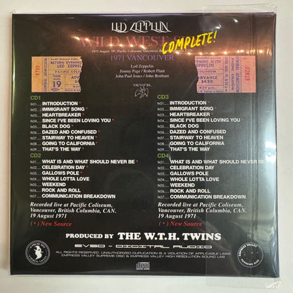 LED ZEPPELIN / WILD WEST SIDE Complete! 1971 (4CD) Empress Valley