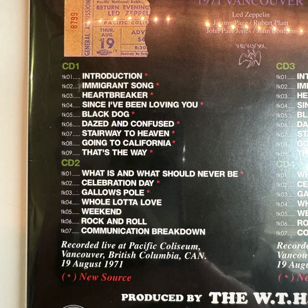 LED ZEPPELIN / WILD WEST SIDE Complete! 1971 (4CD) Empress Valley