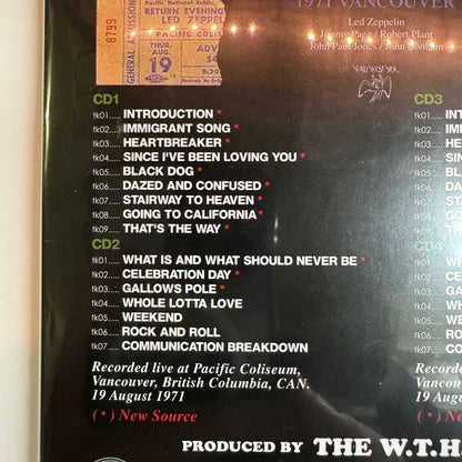 LED ZEPPELIN / WILD WEST SIDE Complete! 1971 (4CD) Empress Valley