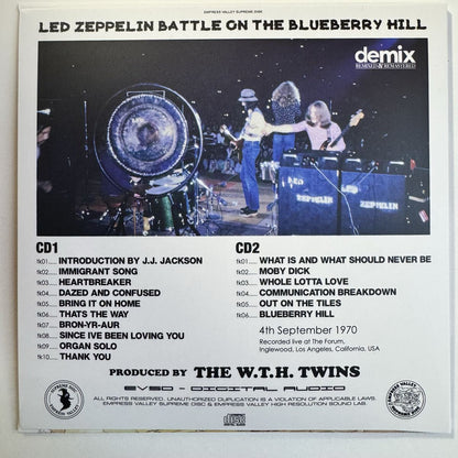 LED ZEPPELIN / BATTLE ON THE BLUEBERRY HILL (2CD)