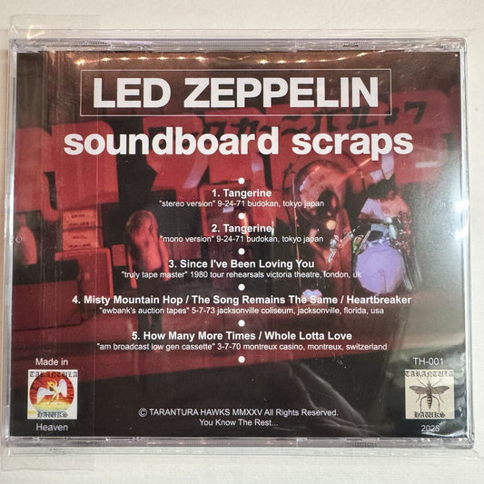 LED ZEPPELIN / SOUNDBOARD SCRAPS TH-001 (1CD)