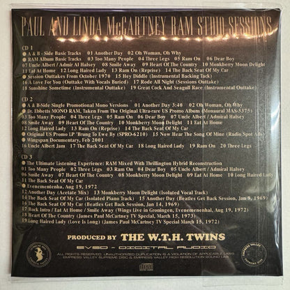 PAUL AND LINDA McCARTNEY / RAM studio sessions captain acid remaster (3CD)