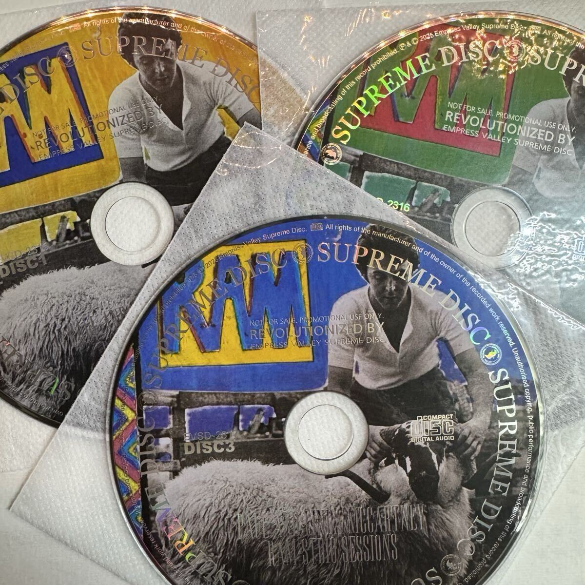 PAUL AND LINDA McCARTNEY / RAM studio sessions captain acid remaster (3CD)