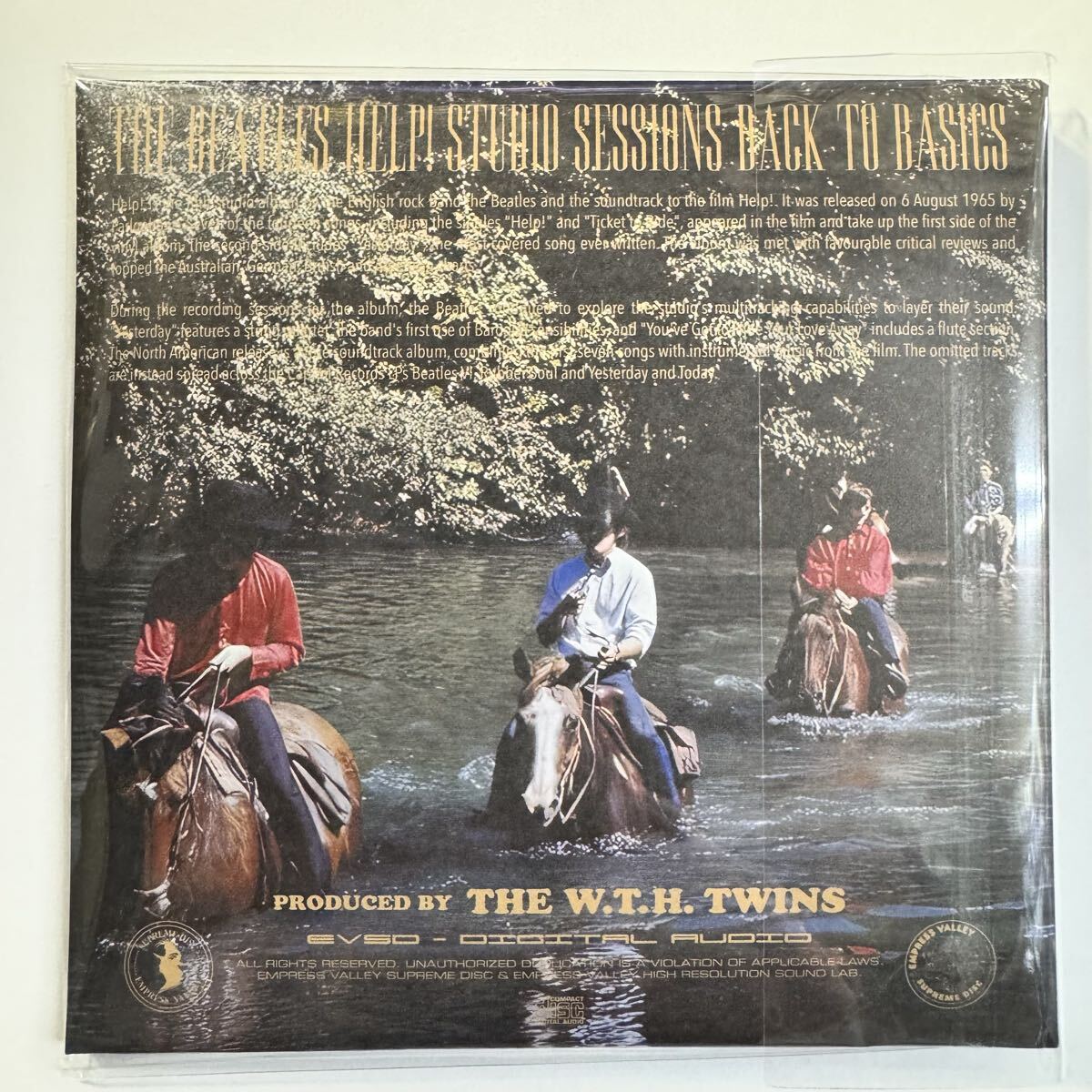 THE BEATLES / HELP! studio sessions captain acid remaster (3CD)