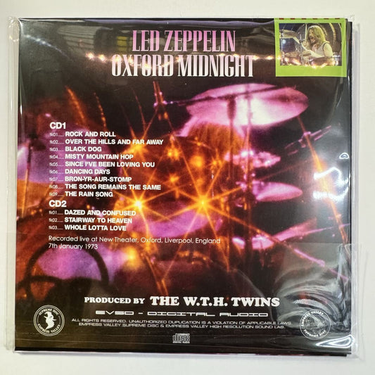 LED ZEPPELIN / OXFORD MIDNIGHT (2CD)