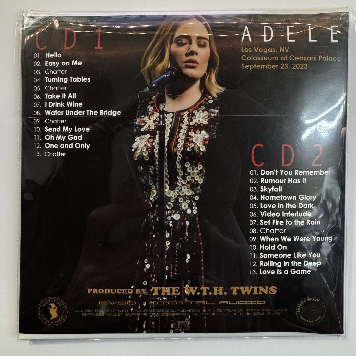 ADELE / WEEKENDS WITH ADELE (2CD)