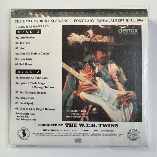 JIMI HENDRIX / FOXY LADY (2CD) Empress Valley New!