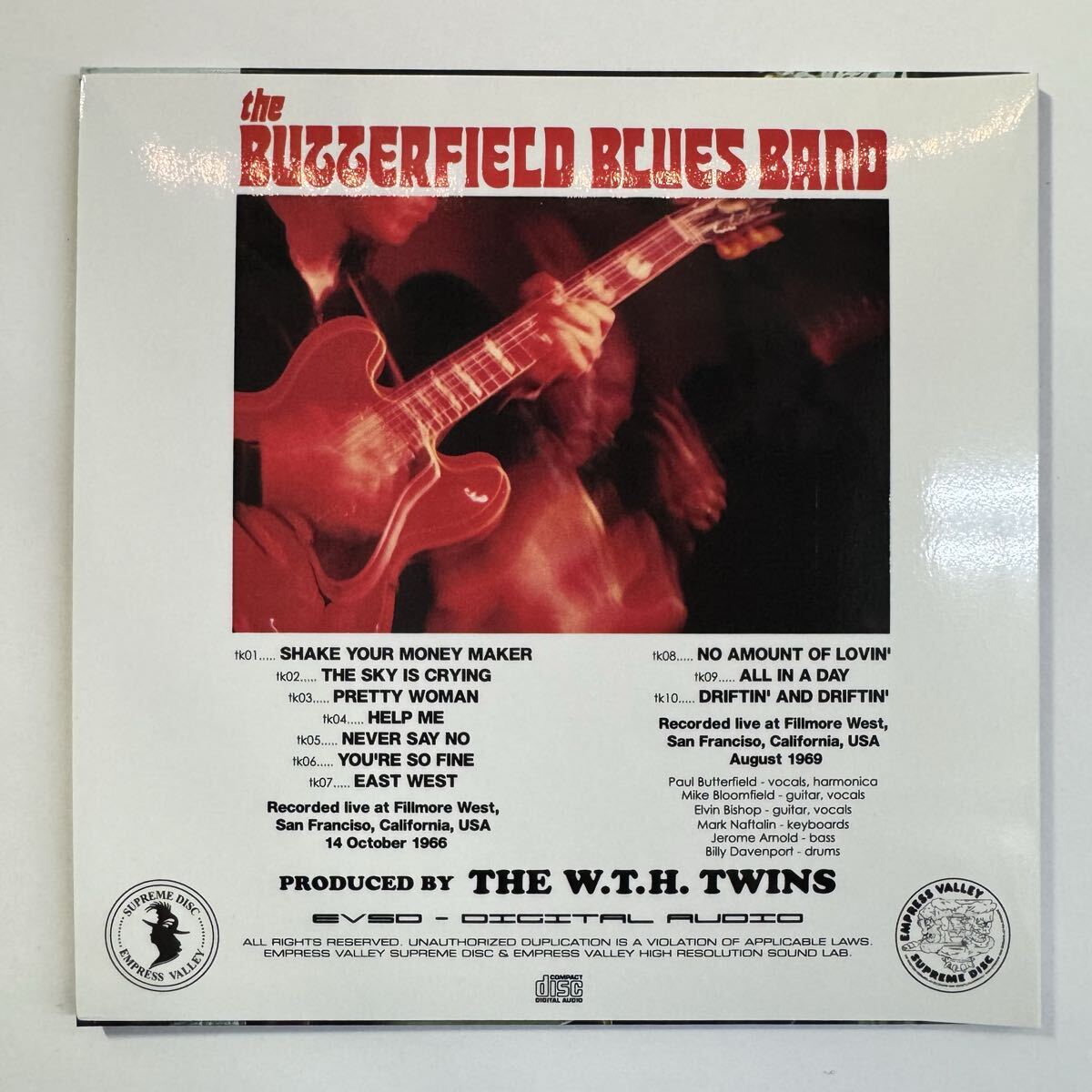 THE PAUL BUTTERFIELD BLUES BAND / PRETTY WOMAN (1CD)