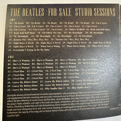 THE BEATLES / FOR SALE studio sessions captain acid remaster (2CD)