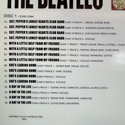 THE BEATLES / SGT. PEPPER’S LONELY HEARTHS CLUB BAND 4-TRACK TAPE (1CD)