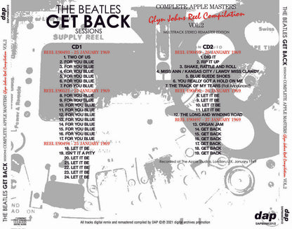 THE BEATLES / GET BACK SESSIONS ESSENTIAL TWICKENHAM & COMPLETE APPLE MASTERS (16CD) Special slipcase limited version