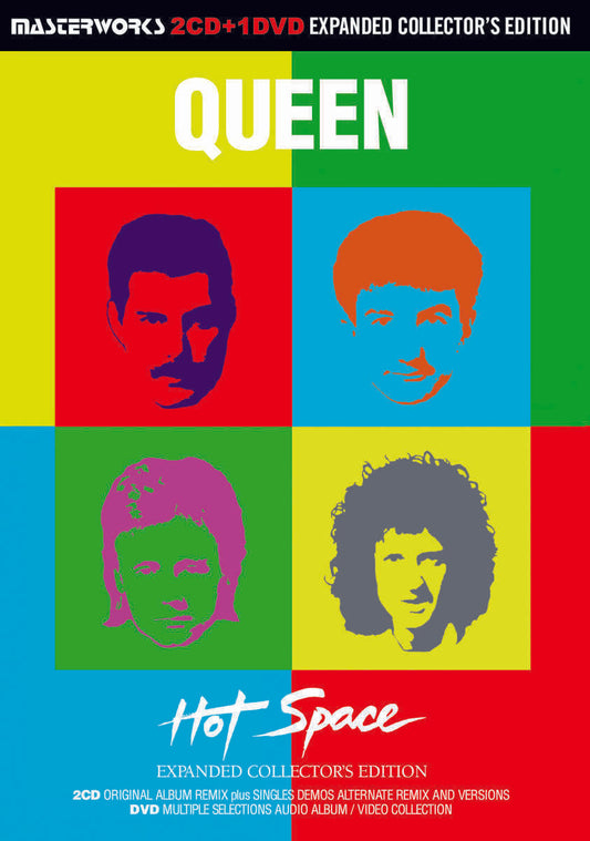 Queen / Hot Space Expanded Collector's Edition 2CD+1DVD Masterworks