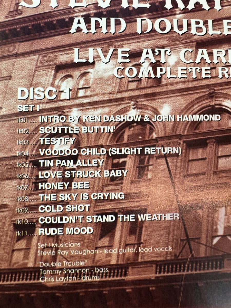 STEVIE RAY VAUGHAN / LIVE AT CARNEGIE HALL COMPLETE RECORDINGS (2CD)