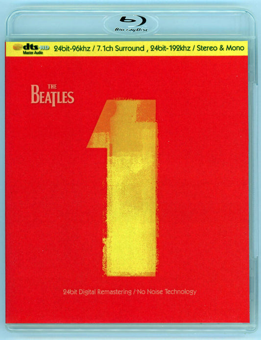 The Beatles / 1 ONE 24bit-96khz / 7.1ch Surround, 24bit-192khz / Stereo & Mono (1BDR) DTS-HD Master Audio