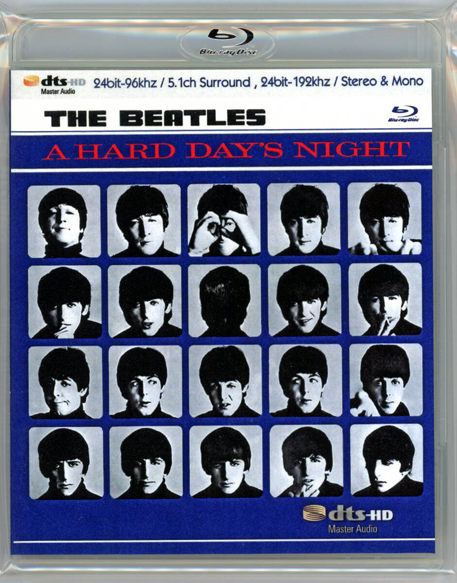 THE BEATLES / A HARD DAY'S NIGHT 24bit-96khz / 5.1ch Surround, 24bit-192khz / Stereo & Mono (1BDR) DTS-HD Master Audio