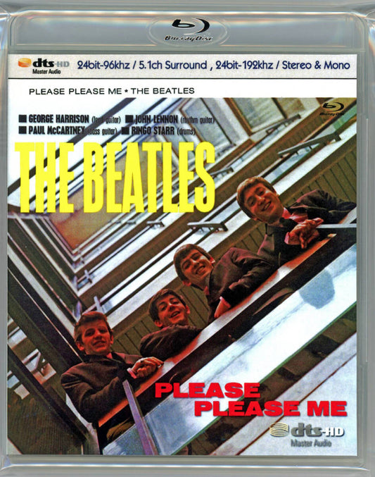 The Beatles / PLEASE PLEASE ME 24bit-96khz / 5.1ch Surround, 24bit-192khz / Stereo & Mono (1BDR) DTS-HD Master Audio