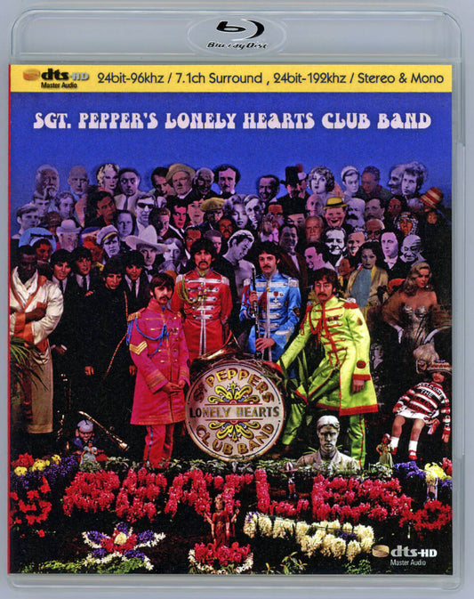 The Beatles / SGT. PEPPER'S LONELY HEARTS CLUB BAND 24bit-96khz / 7.1ch Surround, 24bit-192khz / Stereo & Mono (1BDR) DTS-HD Master Audio