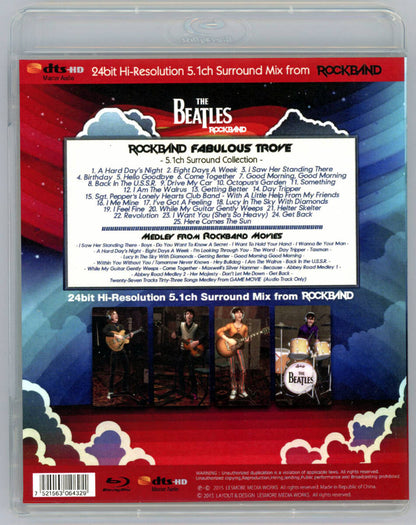 THE BEATLES / ROCKBAND 24bit Hi-Resolution 5.1ch Surround Mix (1BDR) DTS-HD Master Audio