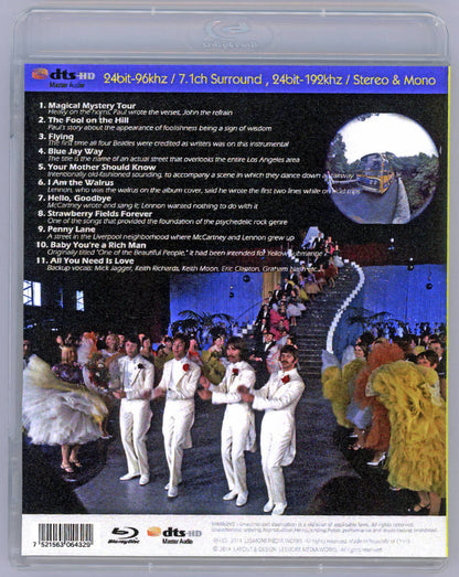 THE BEATLES / MAGICAL MYSTERY TOUR 24bit-96khz / 7.1ch Surround, 24bit-192khz / Stereo & Mono (1BDR) DTS-HD Master Audio