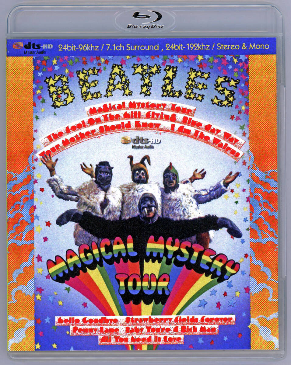 THE BEATLES / MAGICAL MYSTERY TOUR 24bit-96khz / 7.1ch Surround, 24bit-192khz / Stereo & Mono (1BDR) DTS-HD Master Audio