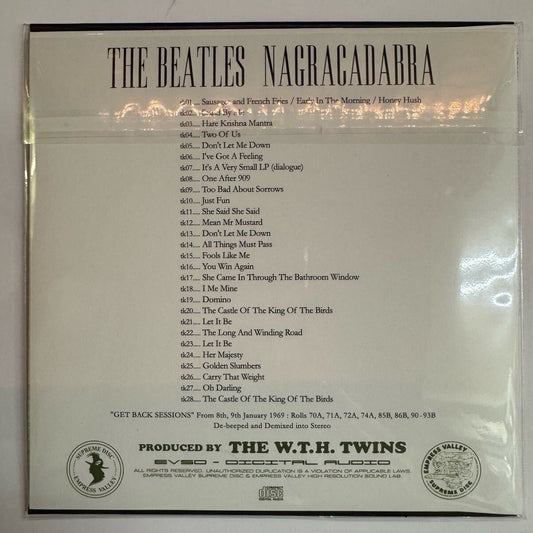THE BEATLES / NAGRACADABRA Vol.1 (1CD) DEMIX Empress Valley New