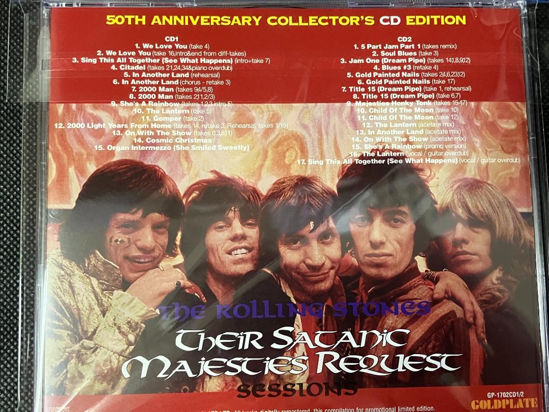 THE ROLLING STONES / THEIR SATANIC MAJESTIES REQUEST SESSIONS (2CD+2DVD+1BDR)