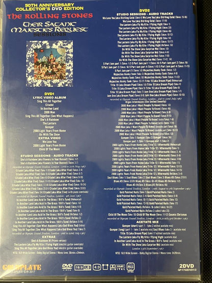 THE ROLLING STONES / THEIR SATANIC MAJESTIES REQUEST SESSIONS (2CD+2DVD+1BDR)