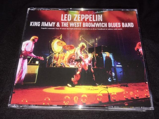 LED ZEPPELIN / king Jimmy & The West Bromwich Blues Band 【4CD】