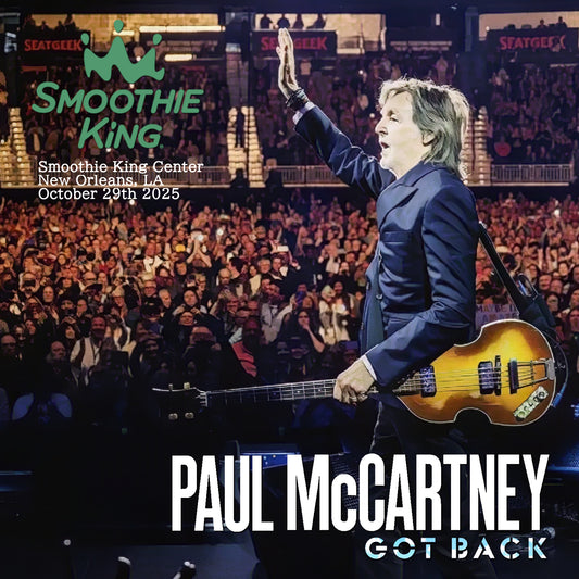 Paul McCartney / Got Back Tour 2025 Smoothie King Center (2CDR)